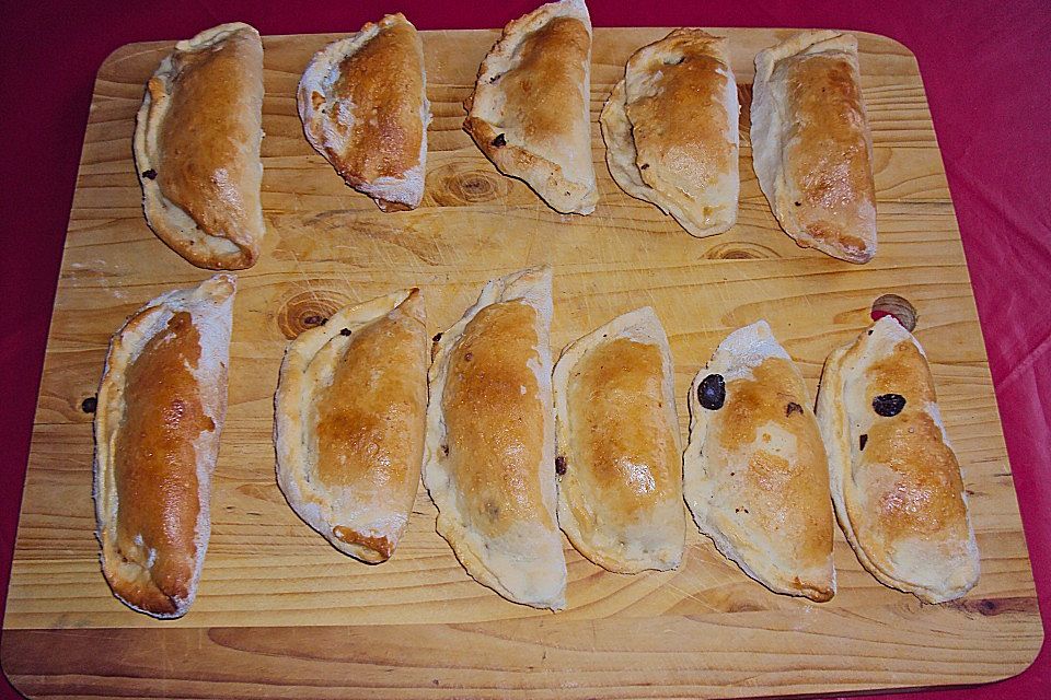 Empanadas (Teigtaschen mit Hackfleischfüllung)