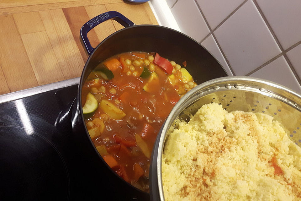 Couscous mit Lamm & Gemüse