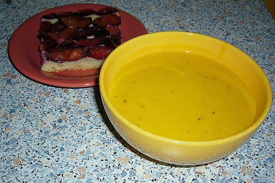 Curry - Kürbissuppe