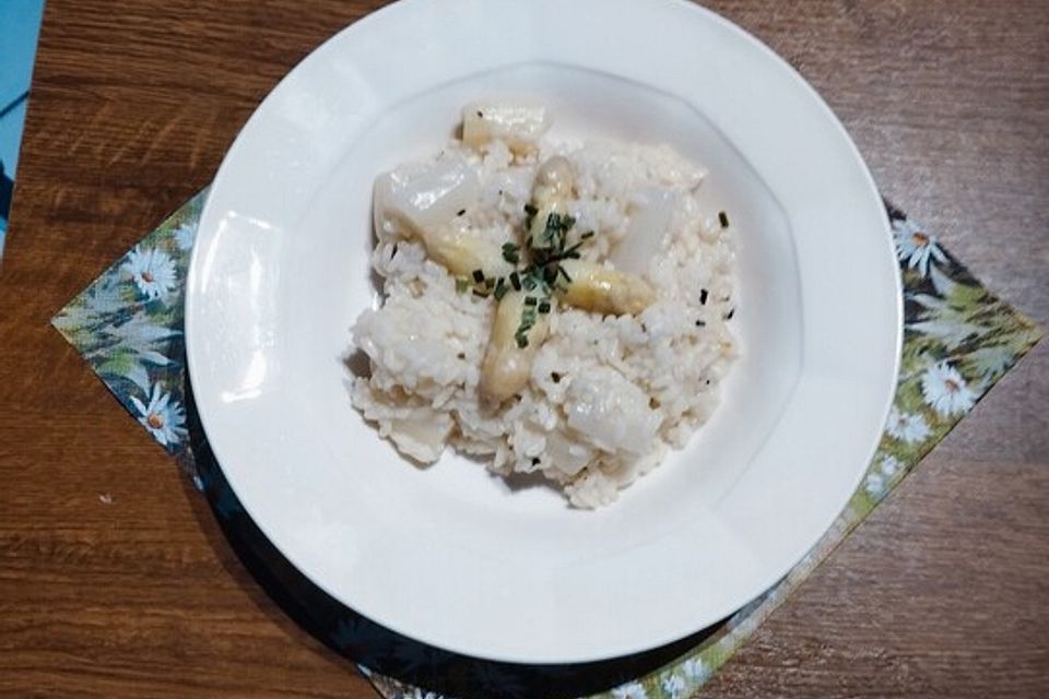 Spargelrisotto