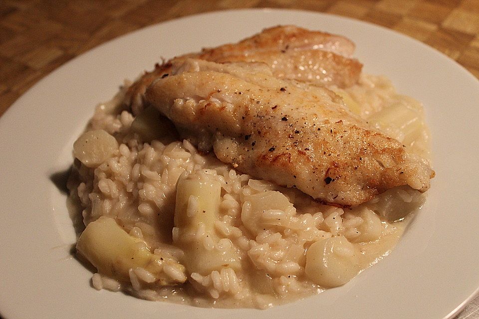 Spargelrisotto