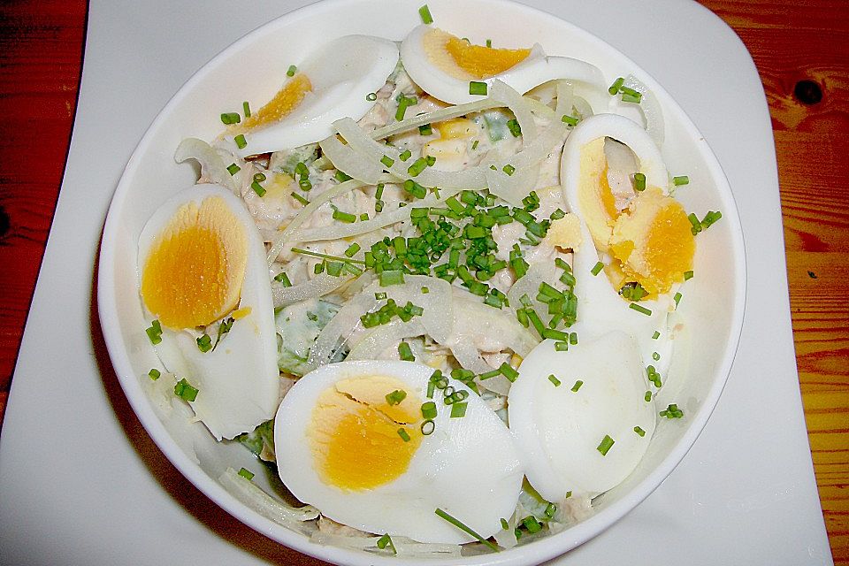 Thunfischsalat mit Paprika