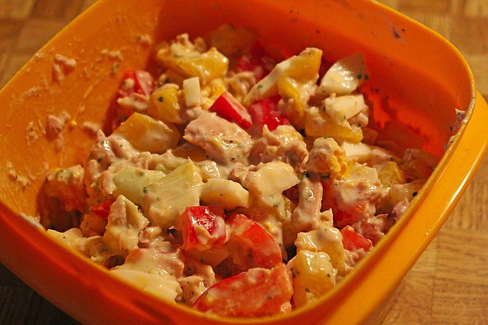 Thunfischsalat mit Paprika