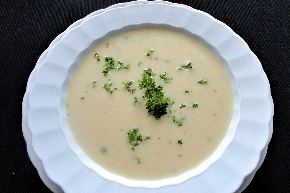 Kohlrabicremesuppe