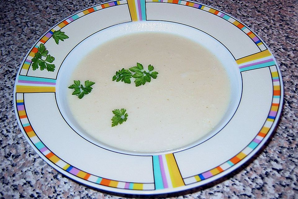 Kohlrabicremesuppe