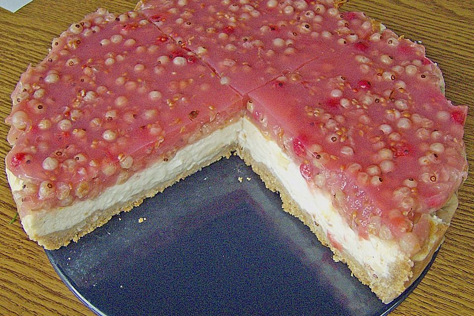 Schmandtorte mit Ananas