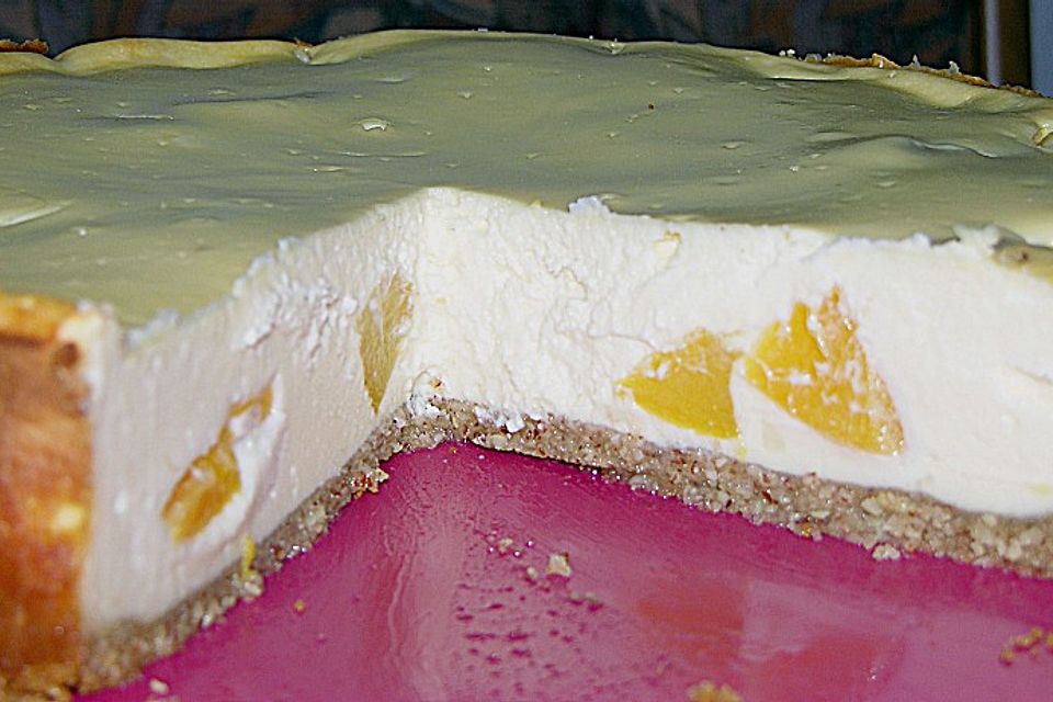 Aprikosen - Käsekuchen