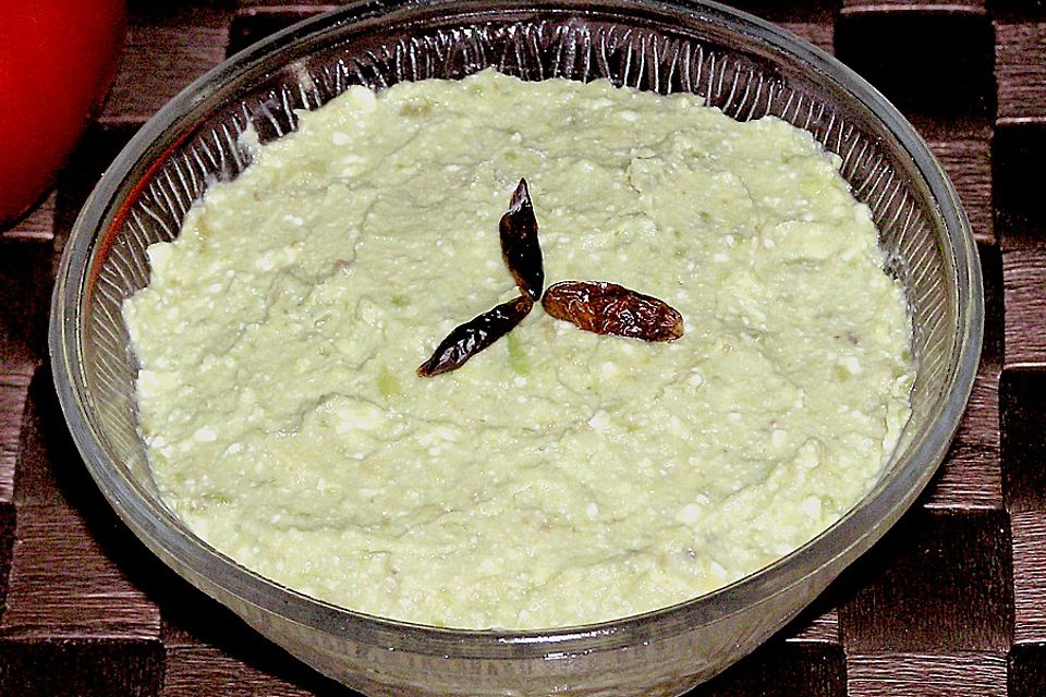 Schafskäse - Avocado - Dip / Creme