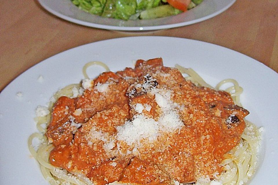 Spaghetti sizilianisch