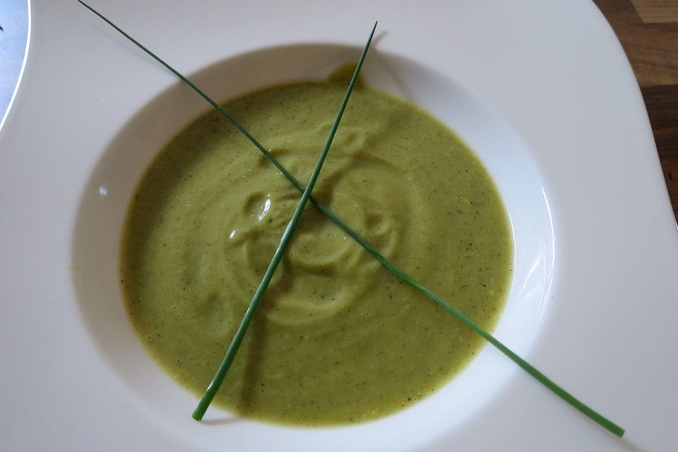 Zucchini - Kartoffelcreme Suppe