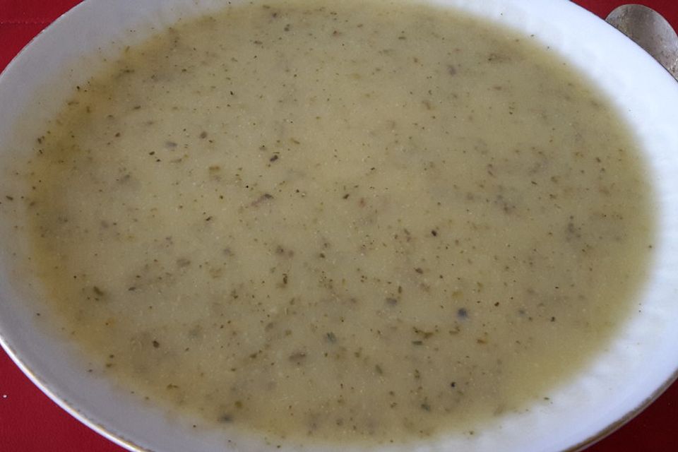 Zucchini - Kartoffelcreme Suppe