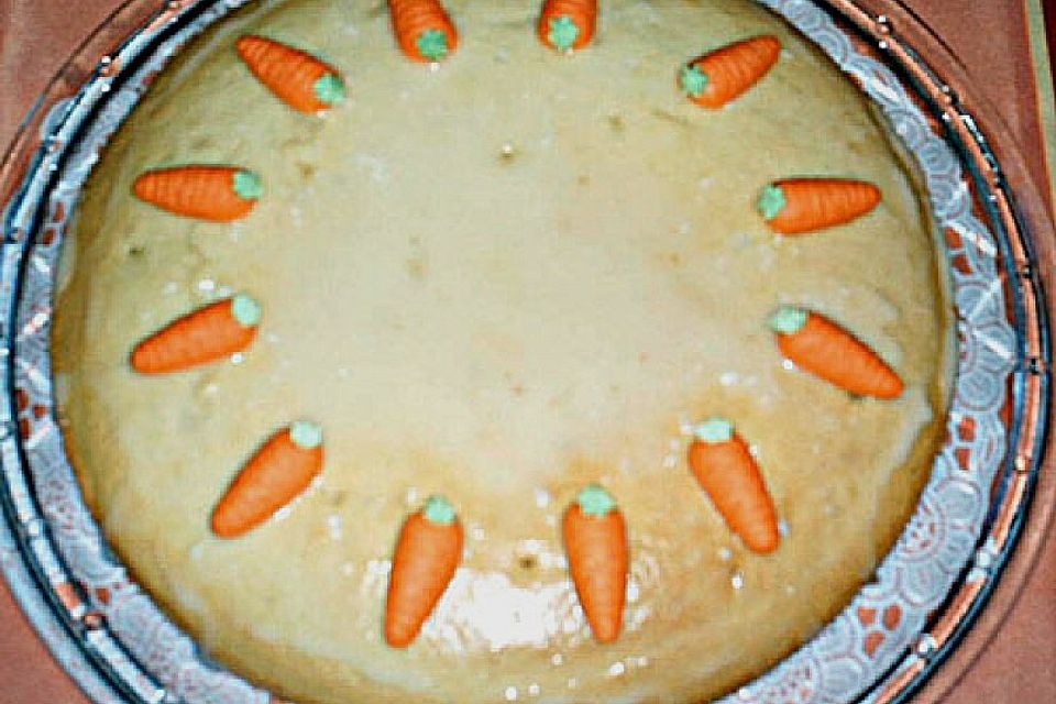 Glasierter Orangenkuchen