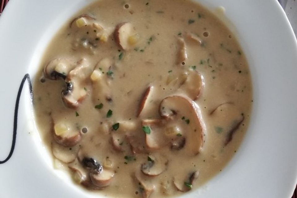 Champignoncremesuppe