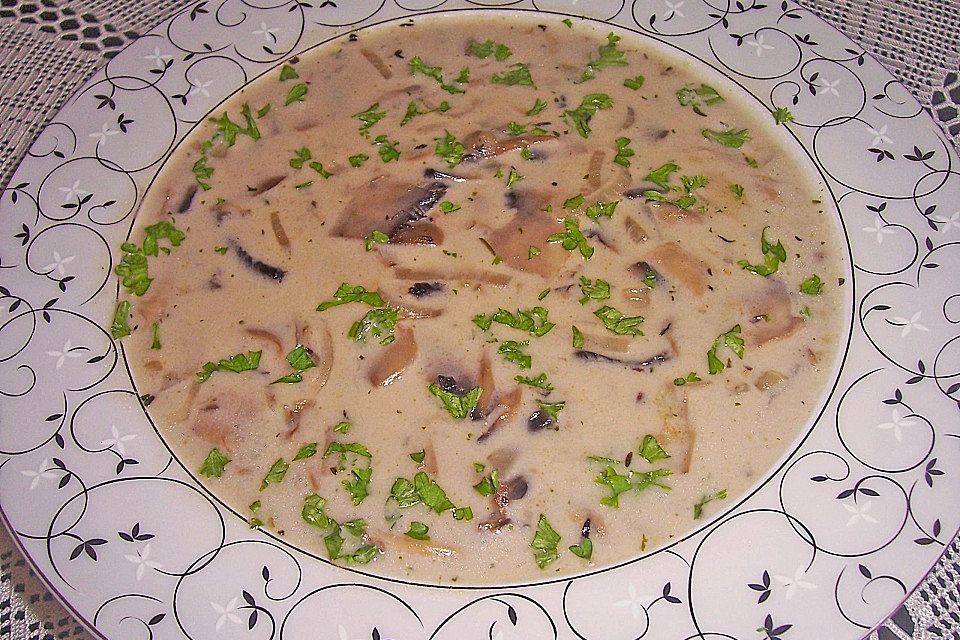 Champignoncremesuppe