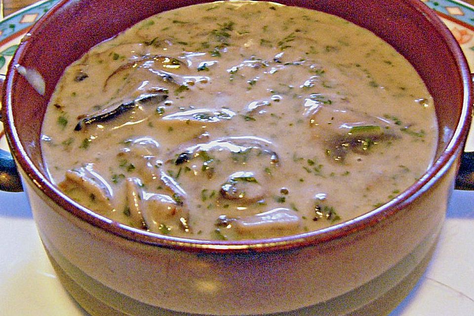 Champignoncremesuppe