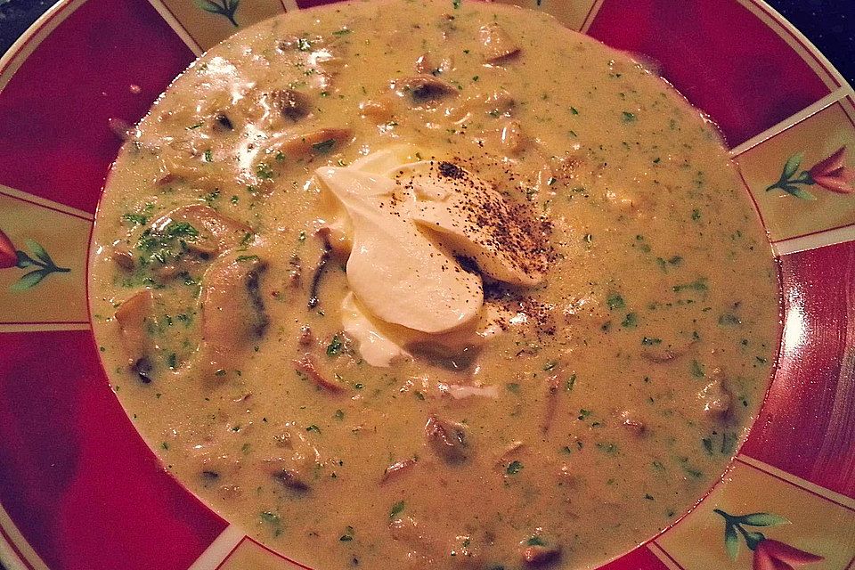 Champignoncremesuppe