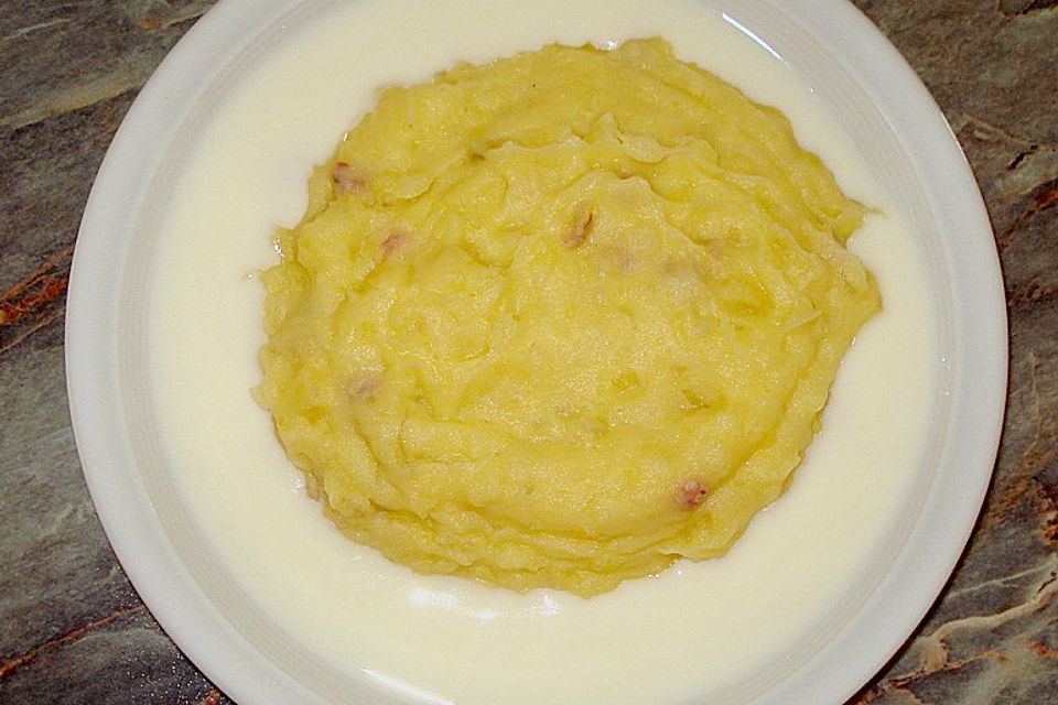 Kartoffelbrei mit Buttermilch