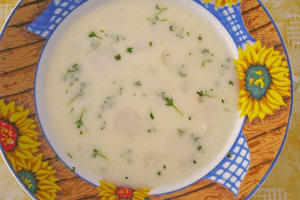 Spargelsuppe