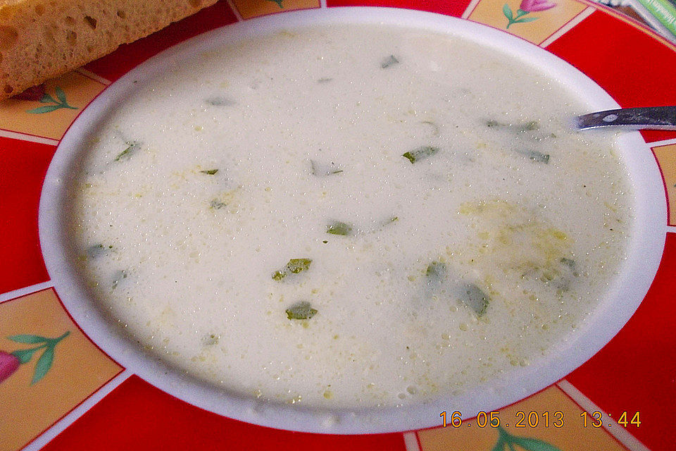 Spargelsuppe