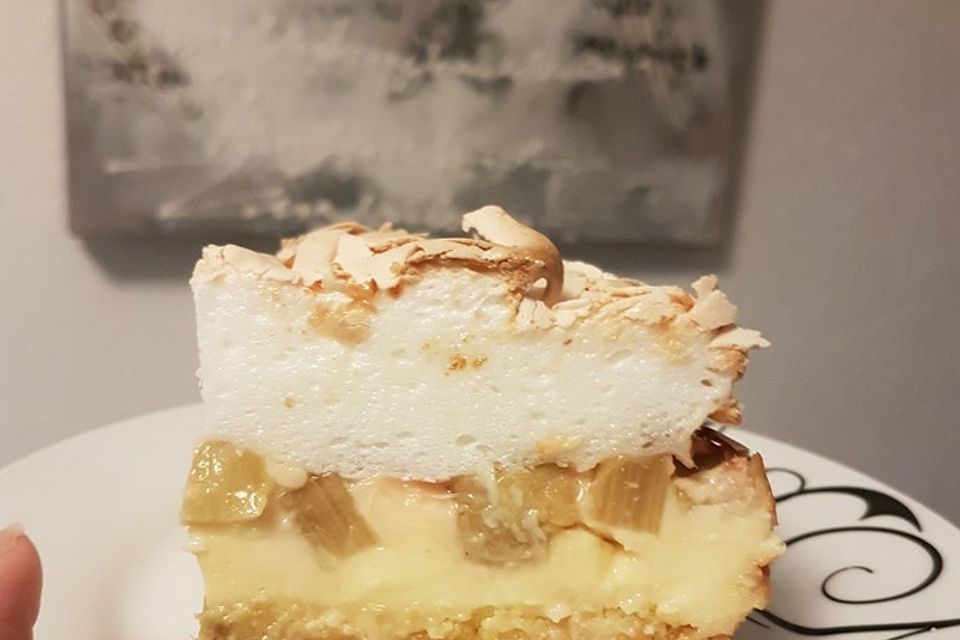 Rhabarber Blechkuchen