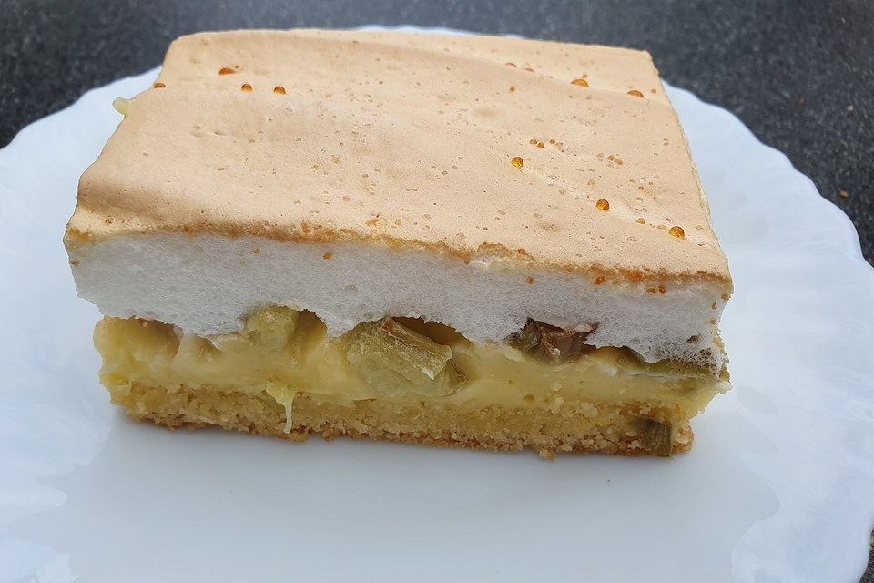 Rhabarber Blechkuchen