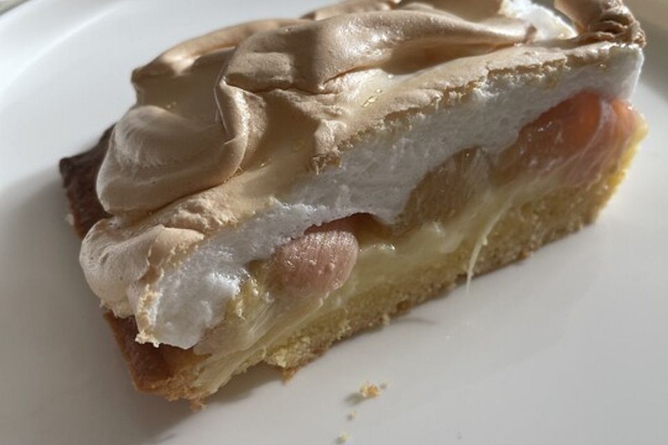 Rhabarber Blechkuchen