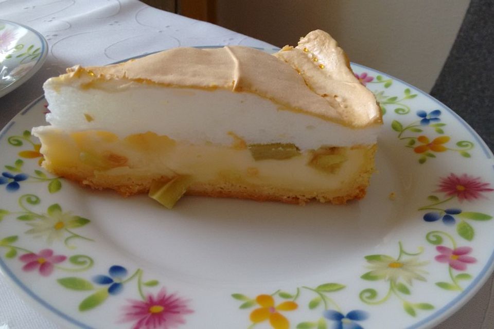 Rhabarber Blechkuchen