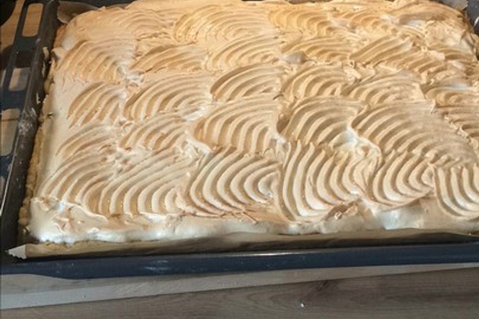 Rhabarber Blechkuchen