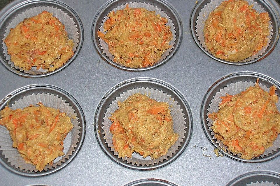 Möhren Muffins