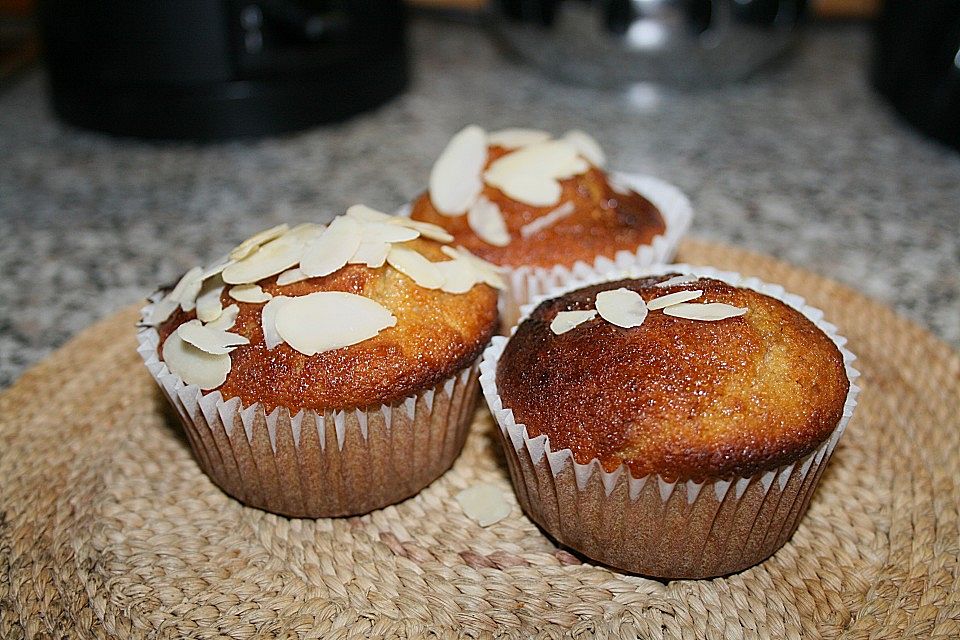 Orange Almmond Honey Muffins