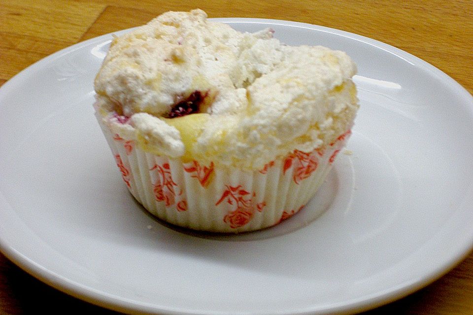 Erdbeer - Muffins mit Kokos