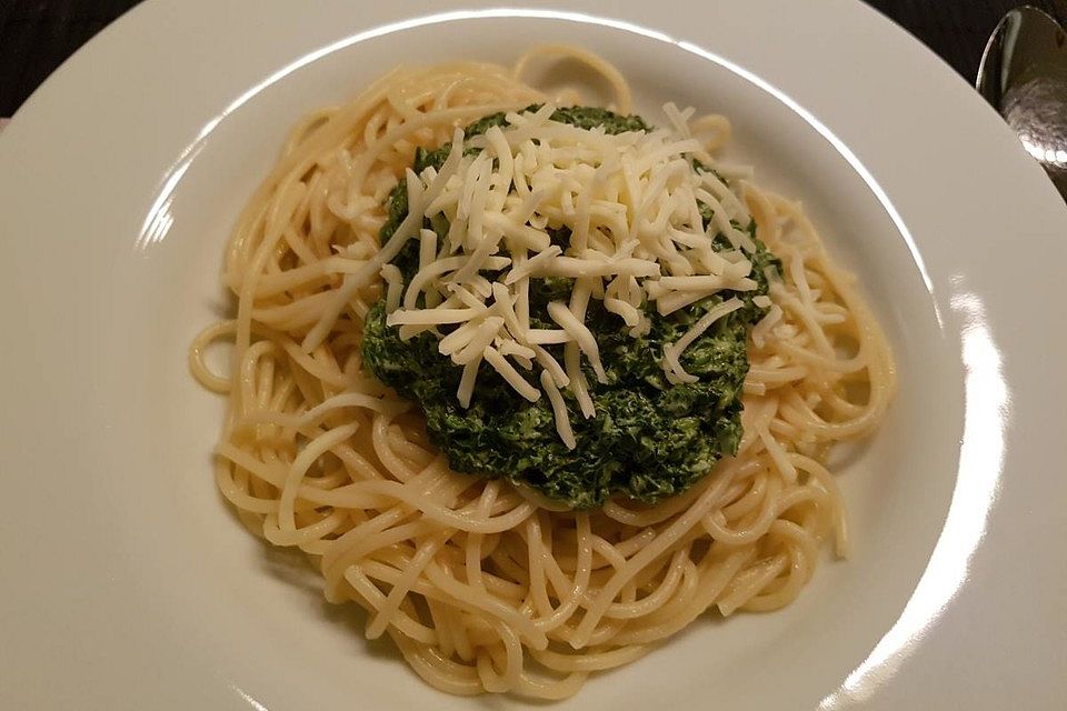 Anitas Spinatspaghetti