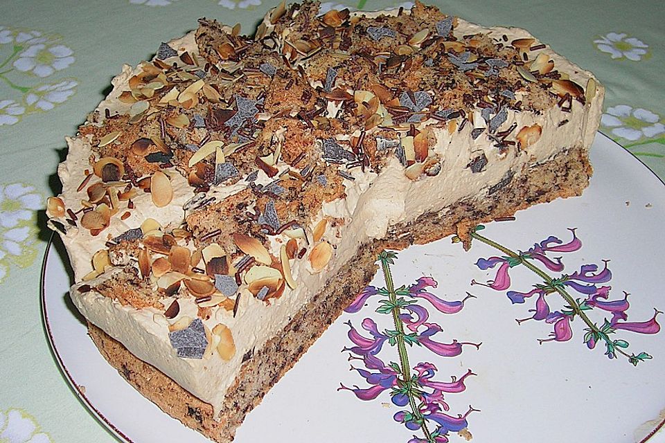 Eiskaffee - Sahne Torte