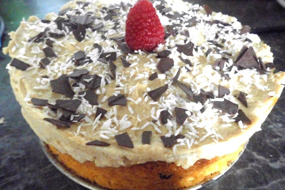 Eiskaffee - Sahne Torte