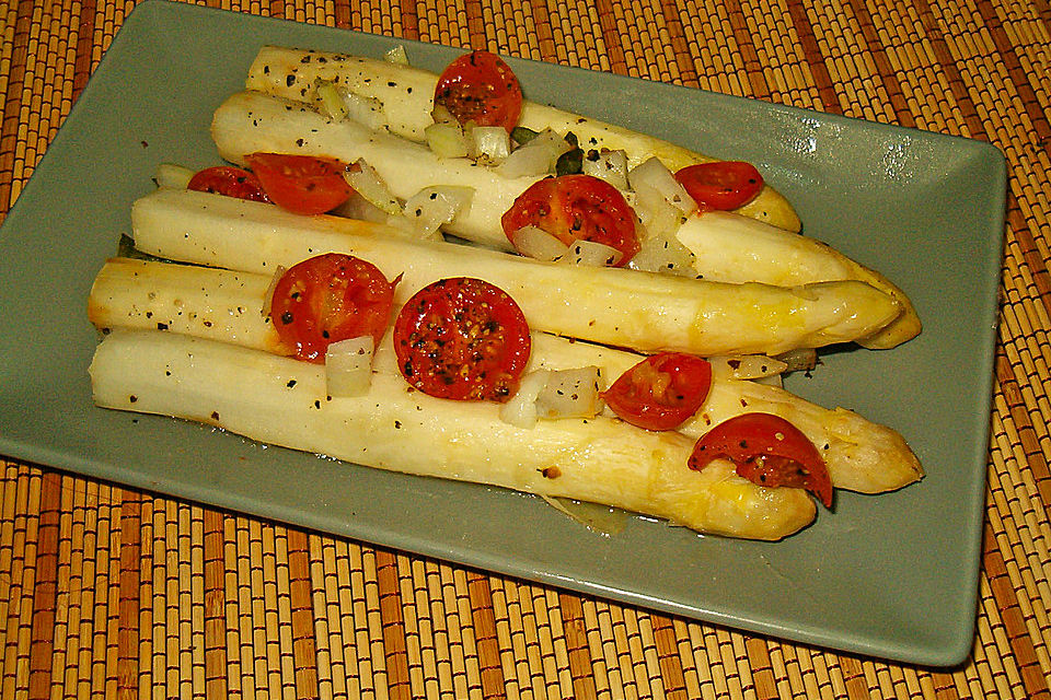 Spargel im Backofen