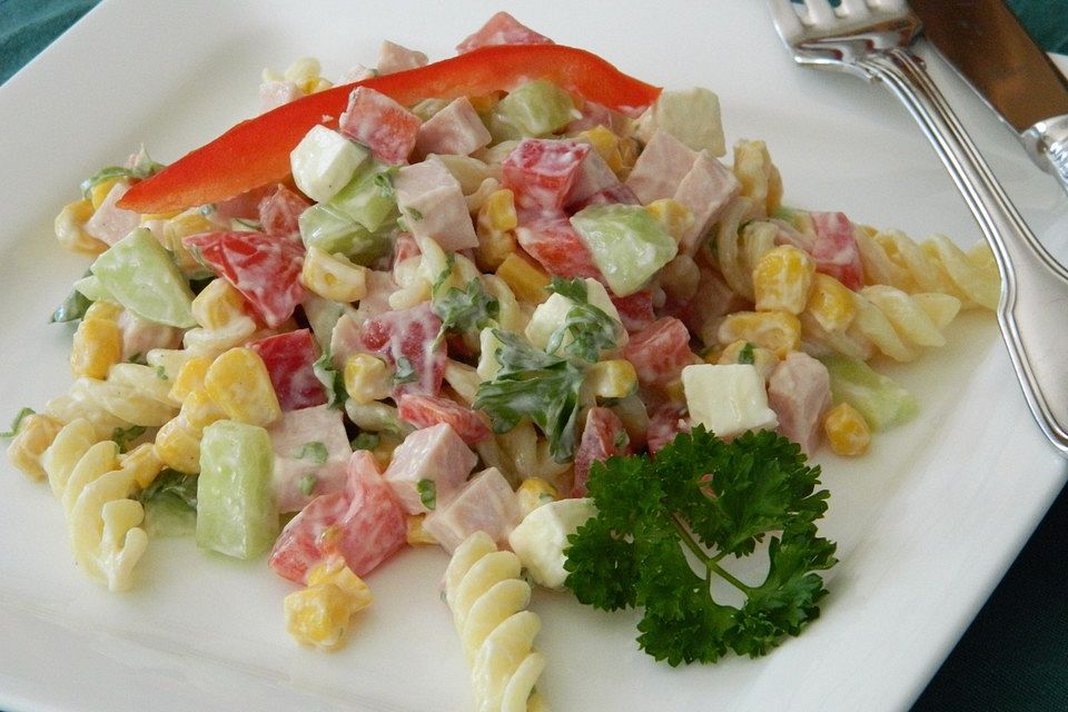 Frischer Sommer - Nudelsalat