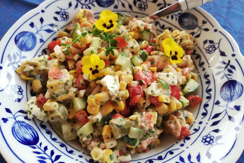 Frischer Sommer - Nudelsalat