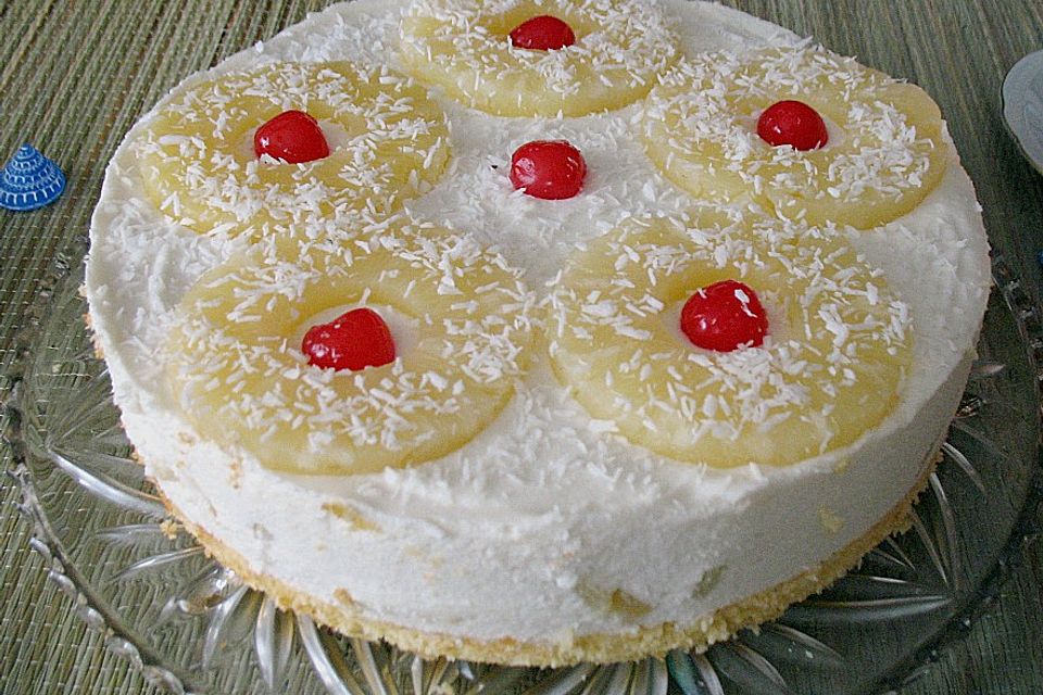 Ananas - Käse - Sahne - Torte