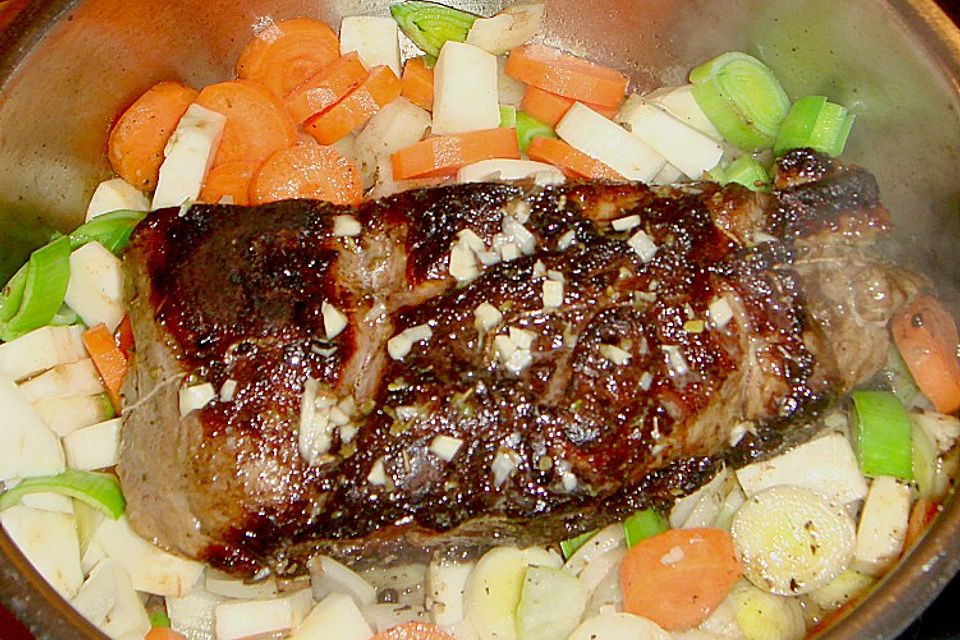 Marinierter Schweinebraten