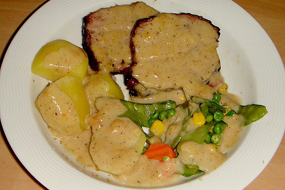 Marinierter Schweinebraten