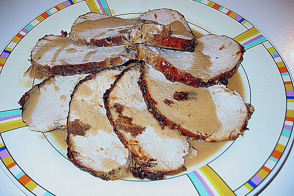 Marinierter Schweinebraten