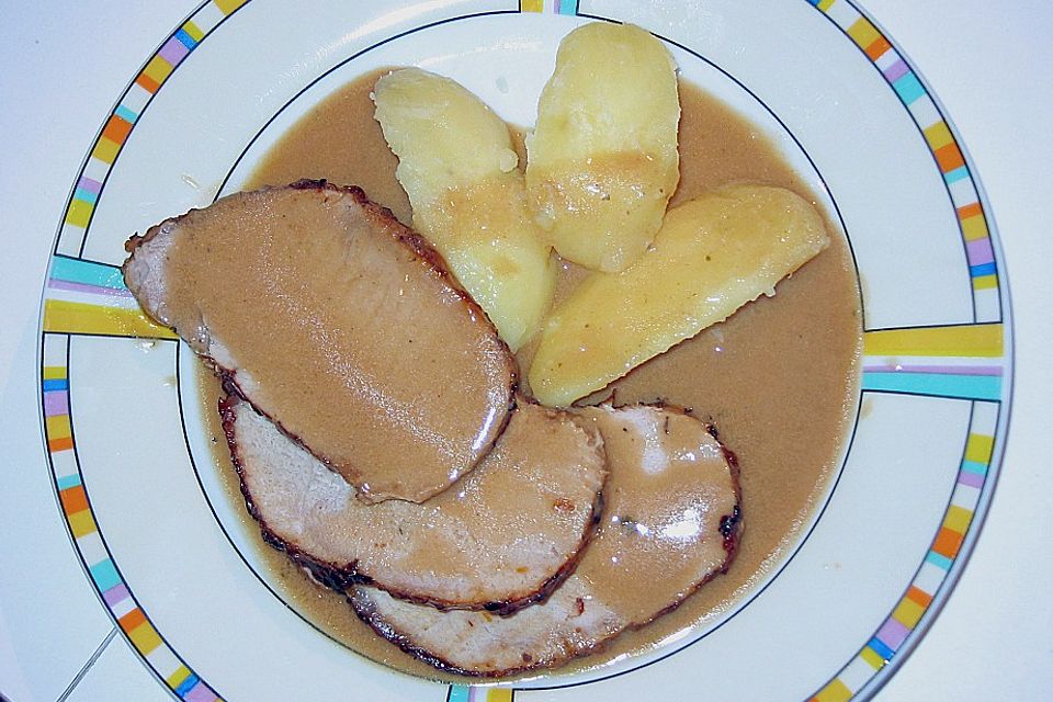 Marinierter Schweinebraten