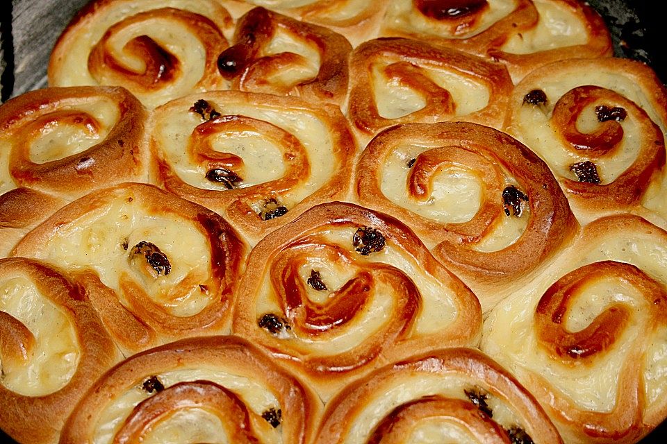 Puddingschnecken - Kuchen