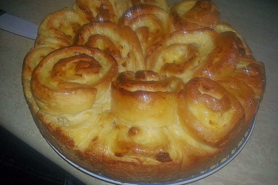 Puddingschnecken - Kuchen