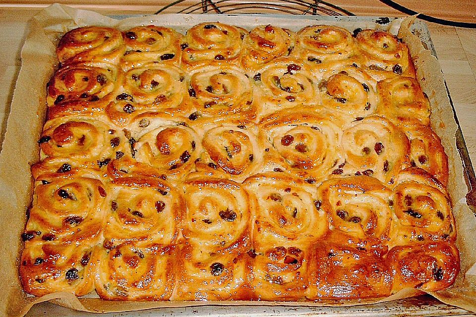 Puddingschnecken - Kuchen