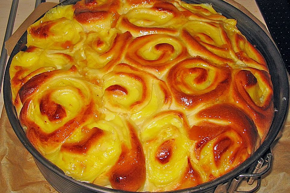 Puddingschnecken - Kuchen