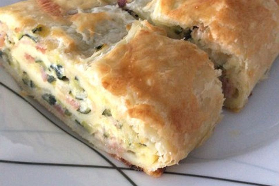 Zucchinistrudel