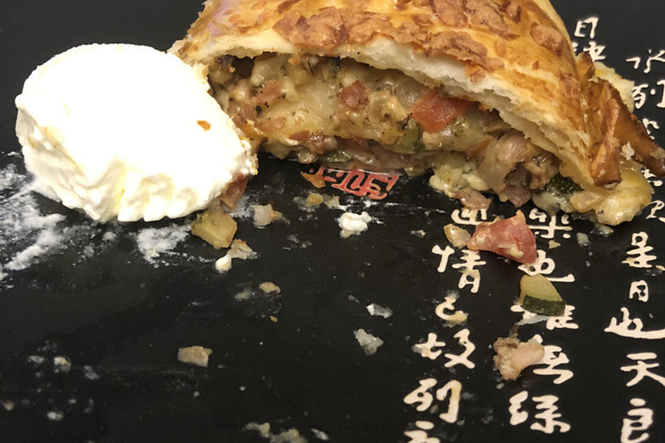 Zucchinistrudel