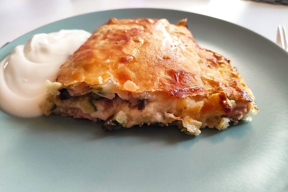 Zucchinistrudel