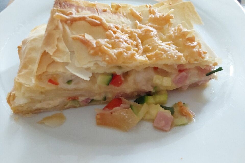 Zucchinistrudel